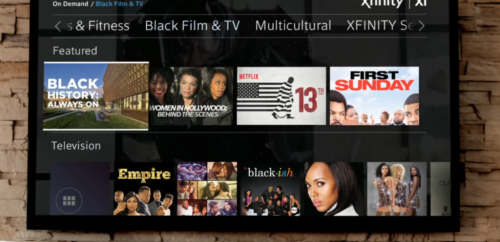 xfinity black history month header