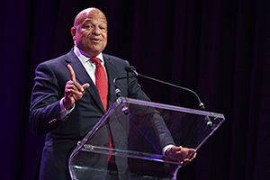 Alfred Liggins at the Kaitz Dinner