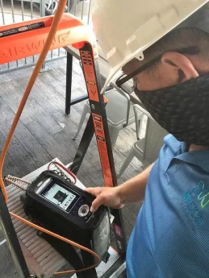 Midco field technician Brad Hoff