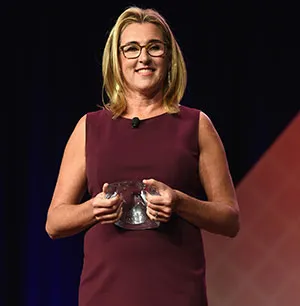 Pictured: Nancy Dubuc, President & CEO of A+E Networks