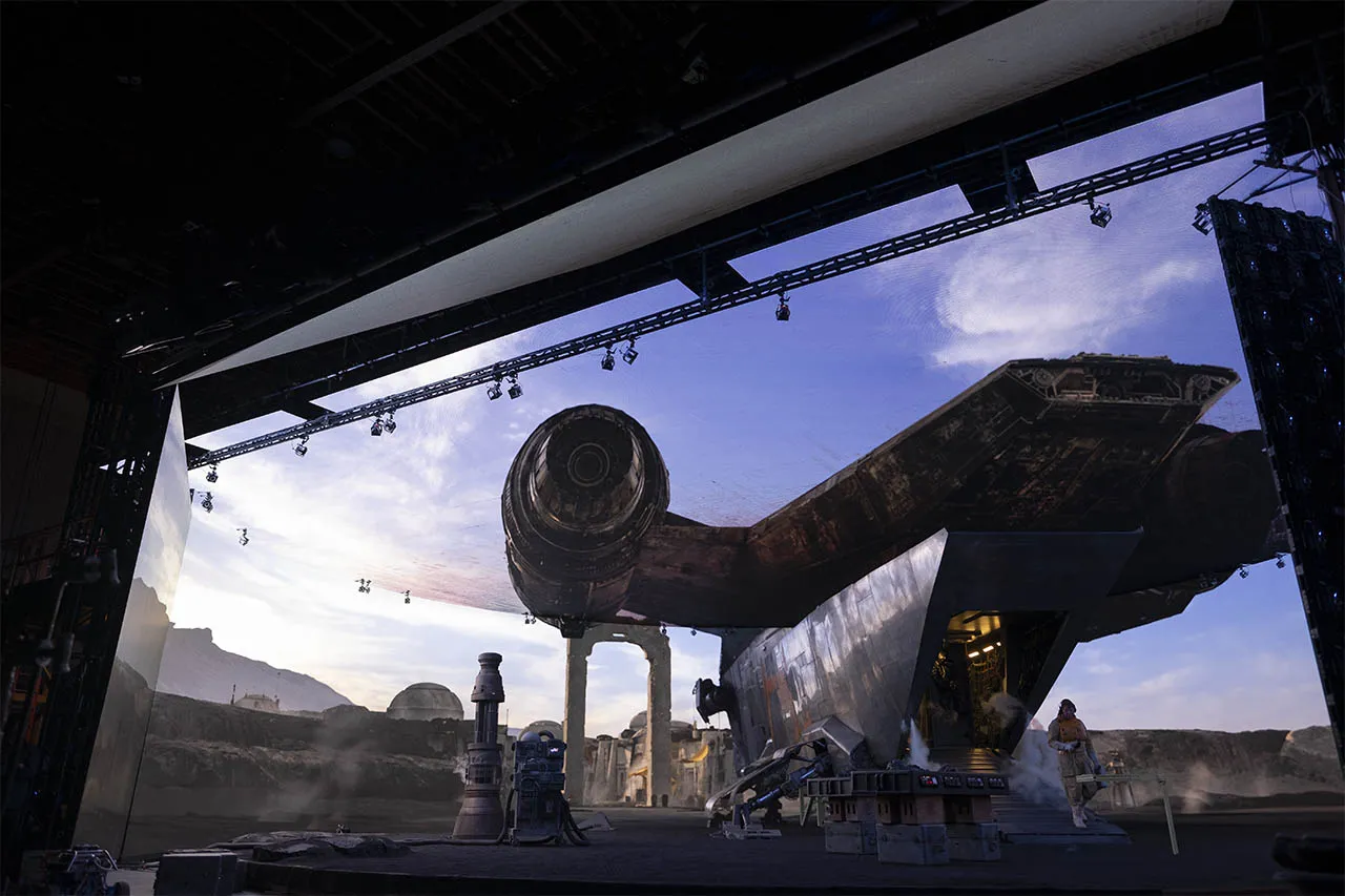 Mandalorian Virtual Stage